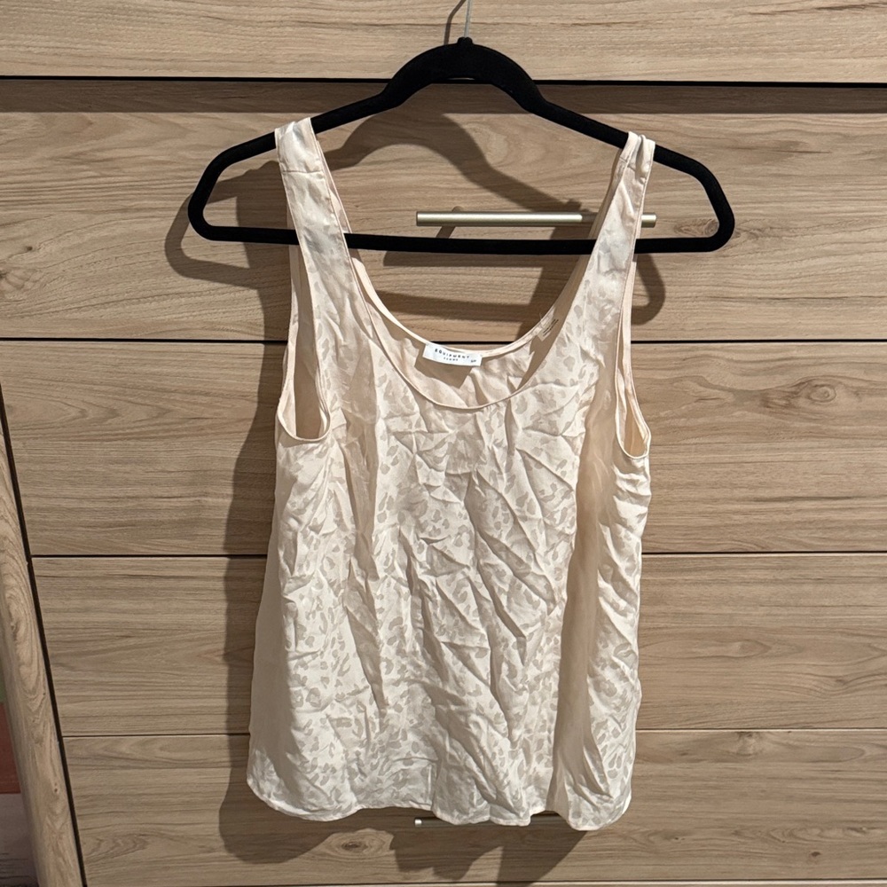 Equipment light pink animal print Camisole